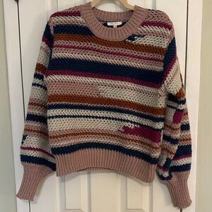 Z Supply Multicolor Striped Sweater